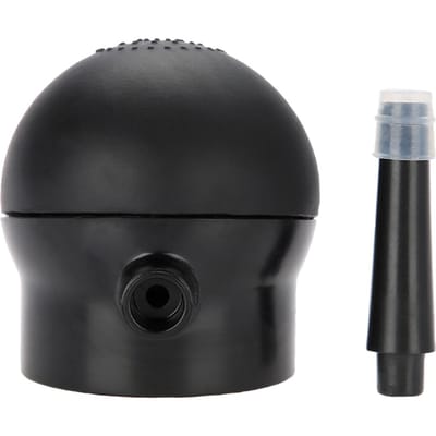 Haaropbouwvezel Pompmondstuk Haardunner Haardvezelspray Applicator black