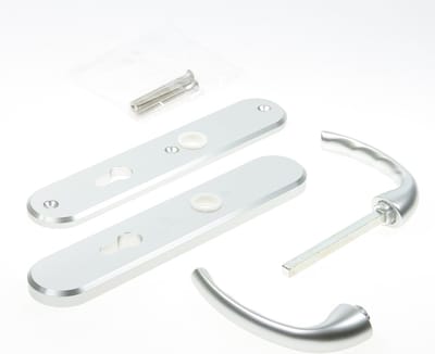 Veiligheidsgarnituur - Aluminium - Aluminium - Hoppe - Hoppe Tokyo SKG*** - PC72 dd 50-55mm