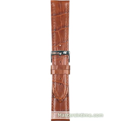 Morellato PMX041BOLLE IG Horlogebandje - Leer - Bruin - 22 mm