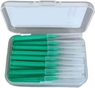 Interdentale Borstels - Tanden Stokers - Mondhygiëne Verbeteren - 30 Stuks Pakket - 08 mm - Groen
