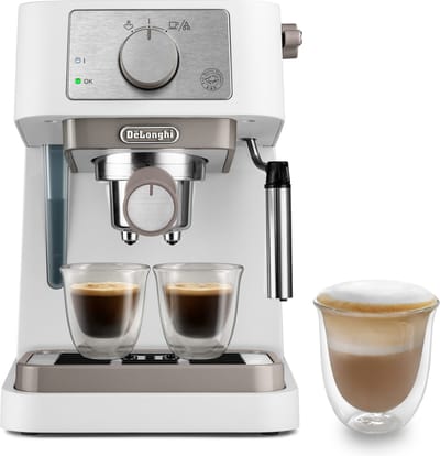De Longhi EC260.W - Pistonmachine - 1100W - 1 L - roestvrij staal
