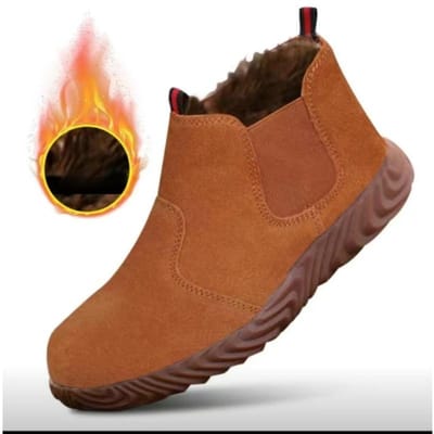 Chaussures de protection du travail pour hommes avec embouts en acier, anti-écrasement, anti-perforation, chaussures de soudure, résistantes à l'usure, chaussures de sécurité anti-éclaboussures 46