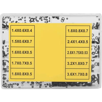 Rubber Horlogekroon O-ring Horlogekop Waterdichte Afdichtingen Horloge Reparatie Accessoire yellow