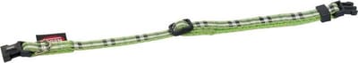 Nobby halsband geruit groen 20-35 x 1 cm - 1 st