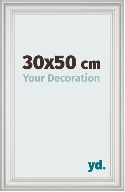 Your Decoration - Fotolijst 30x50 cm - MDF - Wit Geveegd - Lazio