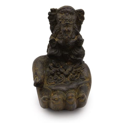 Ganesh & Hand Incense Burner (antique)