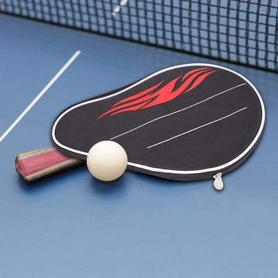 Tafeltennis Bat Tas - Pingpong Racket Hoes - Veilig Vervoer - Schokbestendige Pad - 30 x 20 x 2 cm