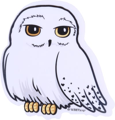 Witte gum om te gommen uil HARRY POTTER