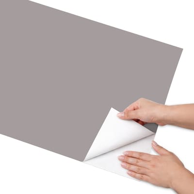 Coloray Meubel Wrap Folie - Paars Meubelfolie - 50x100 cm - Plakfolie Meubels Asgrijs - Decoratiefolie Zelfklevend - Minimalist Meubelfolie - Meubelfolie Zelfklevend - Badkamer decoratie - Achtergronden en patronen