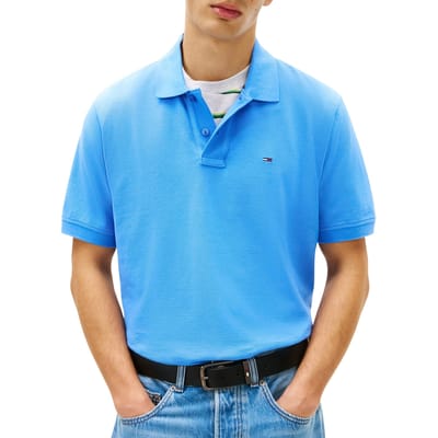 Tommy Jeans Poloshirt Tjm Reg Ess Polo Ext Dm0dm22711 C38 Blue Twilight Mannen Maat - XXL
