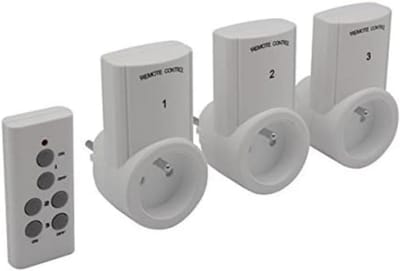 Set van 3 Slimme Stopcontacten met Afstandsbediening
