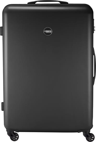 Princess Traveller PT-01 - Grote Reiskoffer - Pitch Black - 77x52x29cm - 98 L Koffer