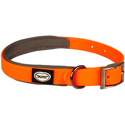 Duvoplus - Halsband Voor Dieren - Hond - Explor South Halsband Pvc M 30-45cm/15mm Neon Oranje - 1st