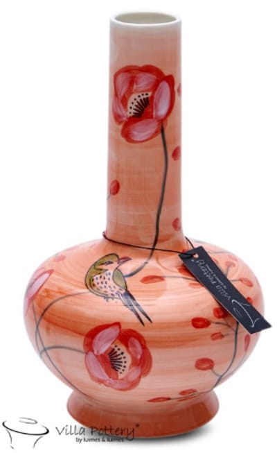 Vaas - Villa Pottery - Decoratie - Woondecoratie - Decoratie - Porselein - Waterdicht - Garden Pleasure 5A