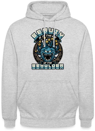Dungeons And Dragons Beauth Is In Eye Of Beholder Hoodie Unisex