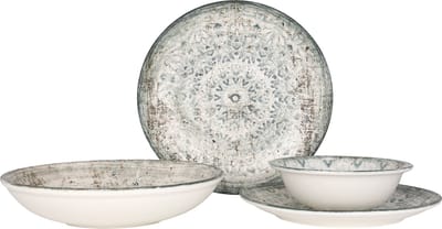 Rinart Serviesset - Fade - 24 delig - 6 persoons - Porselein