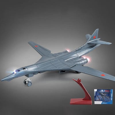 1:200 Tu-160 Strategische Bommenwerper Blackjack Witte Zwaan Legering Metaal Diecast Model Vliegtuig Binnen Bureau Trendy Speelgoed Ornamenten Decoreren