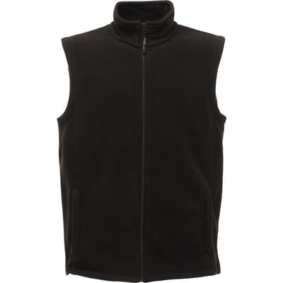 Regatta - Heren Micro Fleece Bodywarmer / Gilet (Zwart)