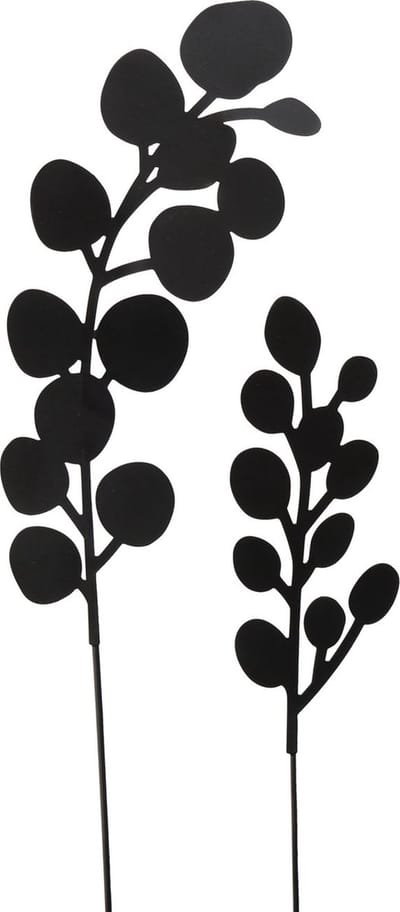 Boltze Home tuinsteker Calypso zwart metaal decoratie tuin.