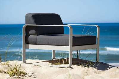 Fermob BELLEVIE fauteuil - A5 leemgrijs - A3 grafietgrijs