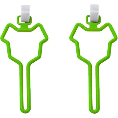 2 STuks Hondendrollen Zakhouder voor Riem Hondendrollen Zakhouder Trektouw Toiletzak Dispenser Handen green