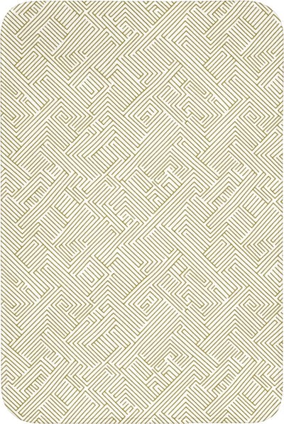 Badmat 60x90 cm - Antislip - Geometrisch - Lijnen - Groen - Badmatten voor badkamer - Badkamermat - Douchemat - Badkamer mat