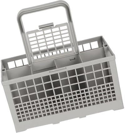 Dailygoods- Vaatwasmand Universeel - Stevig - Duurzaam - 8 Vakken - Afneembare Handgreep - Geschikt voor 99% Vaatwassers - Bestekmand