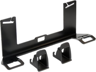 KZQ Zwarte Gepoedercoate Montagebeugel 334x118 Mm Voor Kinderzitje Achterpassagiersstoel Veilige Stalen Verankering