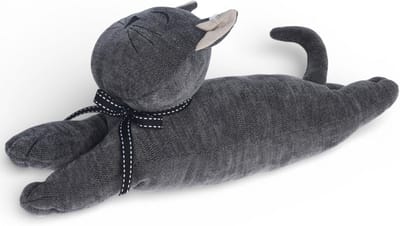 Zware Pluche Deurstopper in Dierdesign, 1 kg Kattenvorm