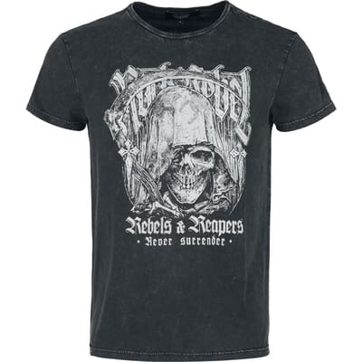 Rock Rebel by EMP - Rock T-shirt - Rebels & Reapers - S tot XXL - voor Mannen - zwart