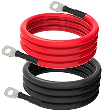 6 AWG Batterijkabels voor Zonne-energie en Marine Toepassingen - 2 Stuks