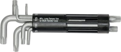 SW-Stahl 04484L Stiftsleutel met kijkgat 8 stuks T 10 - T 50