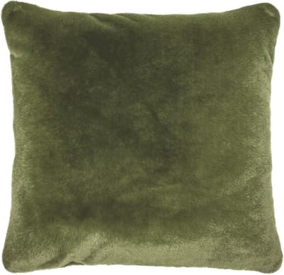 Essenza Furry Sierkussen Mosgroen - 50x50 cm
