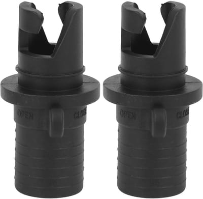Dailygoods - Opblaasbare Kajak - Ventielconnector - Lekvrije prestaties - Zwart - Bootventieladapter - Geschikt voor surfplank - Accessoire