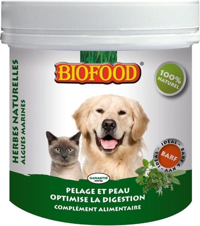 Biofood Voedingssupplement Biofood Natuurkruiden Hond/Kat 450 gr