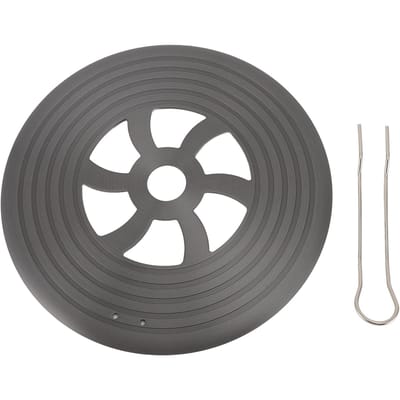 Warmtegeleidingsplaat voor Gasfornuis 9,8 Inch Aluminiumlegering Vlamgeleider Gasfornuis Kookplaat Warmteverspreider gray