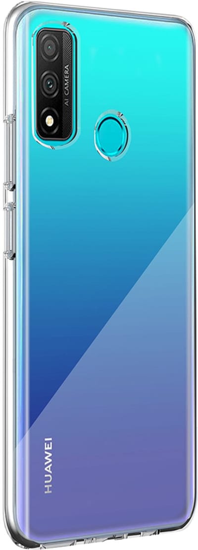Bigben Connected, Hoesje geschikt voor Huawei P Smart 2020 - Flexibel SiliSoft Anti-Vergeling, Transparant