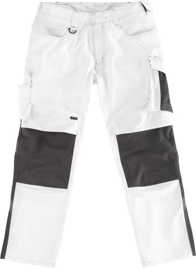 Mascot Unique Broek met kniezakken 12679-442 - wit/donkerantraciet - C58 - 82