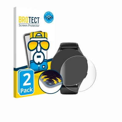 BROTECT - Screenprotector voor Hama 8900 (42 mm) - Folie Beschermfolie transparant volledig dekking - 2 Stuks
