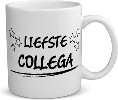 Akyol - liefste collega koffiemok - theemok - Collega - een collega - werk - collega's - baan - afscheidscadeau - verjaardagscadeau - kado - gift - geschenk - 350 ML inhoud