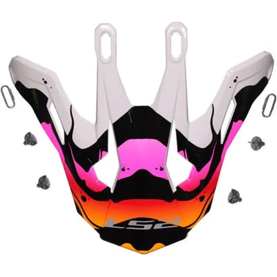 Vervangende visier voor crossmotorhelm LS2 MX708