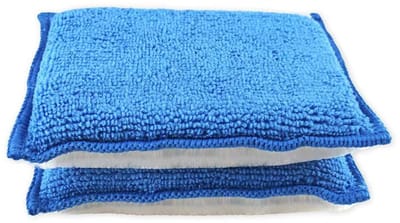 ReflectIQ Interior Scrubbing Pad – Dubbelzijdige Interieurspons 12x8x2 cm – Voor Leder, Kunststof en Auto Interieur