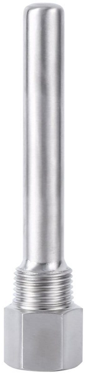 Bimetalen Thermometer Bescherming Behuizing RVS Thermowell 1/2" NPT