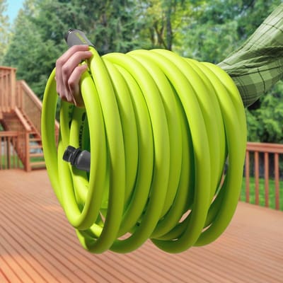 Robuuste en Lichtgewicht Tuinslang 1,9 cm x 22,9 m - Geschikt voor Drinkwater