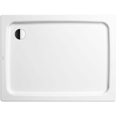 Kaldewei shower plan 555-2 shower tray 80 x 120 x 6.5 cm with polystyrene support and anti-slip 448235000001