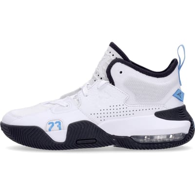 Jordan Stay Loyal 2 Hoge herenschoen wit/zwart/universiteitsblauw