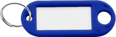 CombiCraft Sleutellabels KLM-blauw 55 x 22 mm - 100 stuks