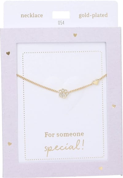 Depesche - Ketting "Heart of Gold" - mot. 054 - Paw - gold