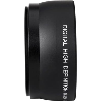 HD 52MM 0.45x Groothoeklens met Macro Lens Vervanging voor Canon Nikon Pentax 52MM DSLR Camera