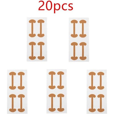 Professionele Ingegroeide Teennagel Voet Corrector Stickers Teennagel Verzorging Pedicure Gereedschap Gezondheidszorg 5 patches brown